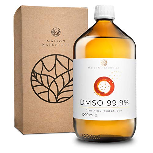 MAISON NATURELLE DMSO (1000 ml) – 99,9% farmaceutische zuiverheid – dymethylsulfoxide ph. EUR onverdund – in...